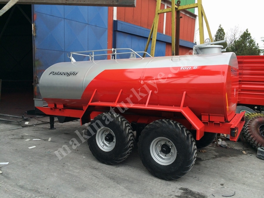 Tandem Dingil Su Tankeri 6 Ton - Palazoğlu