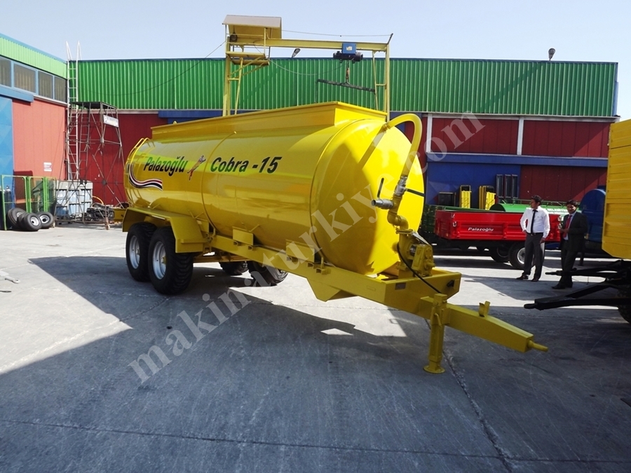 Tandem Dingil Su Tankeri 15 Ton - Palazoğlu