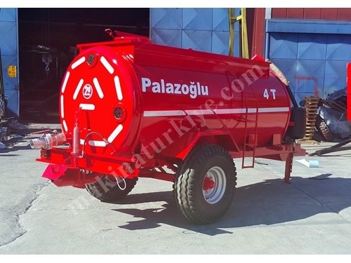 Tek Dingil Sıvı Gübre Tankeri 4 Ton - Palazoğlu