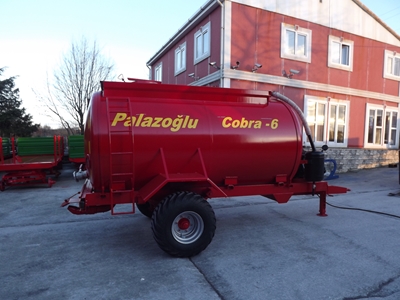 Tek Dingil Sıvı Gübre Tankeri 6 Ton - Palazoğlu - 2