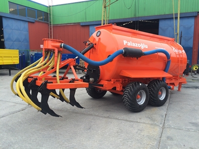 Tandem Dingil Sıvı Gübre Tankeri 8 Ton - Palazoğlu - 3