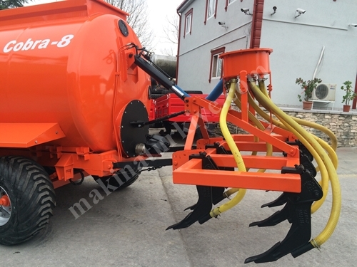 Tandem Dingil Sıvı Gübre Tankeri 8 Ton - Palazoğlu