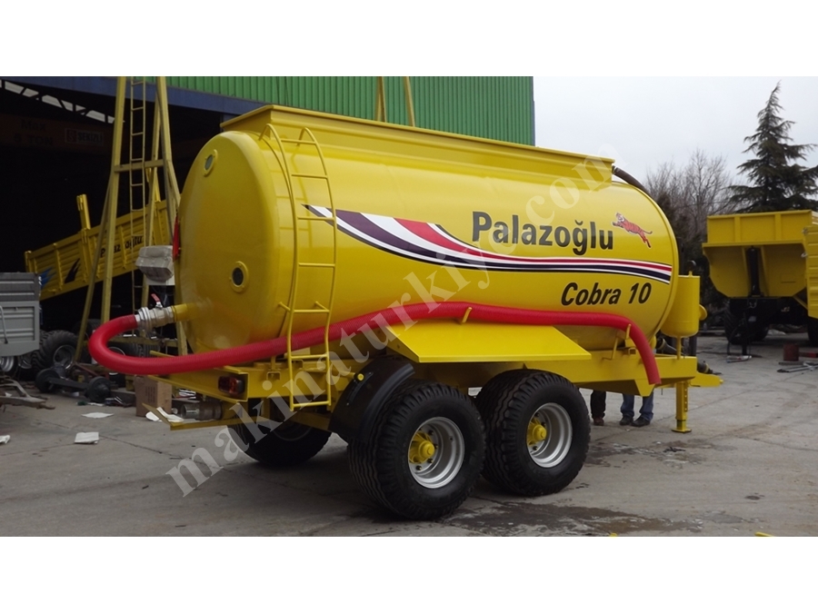 Tandem Dingil Sıvı Gübre Tankeri 10 Ton - Palazoğlu