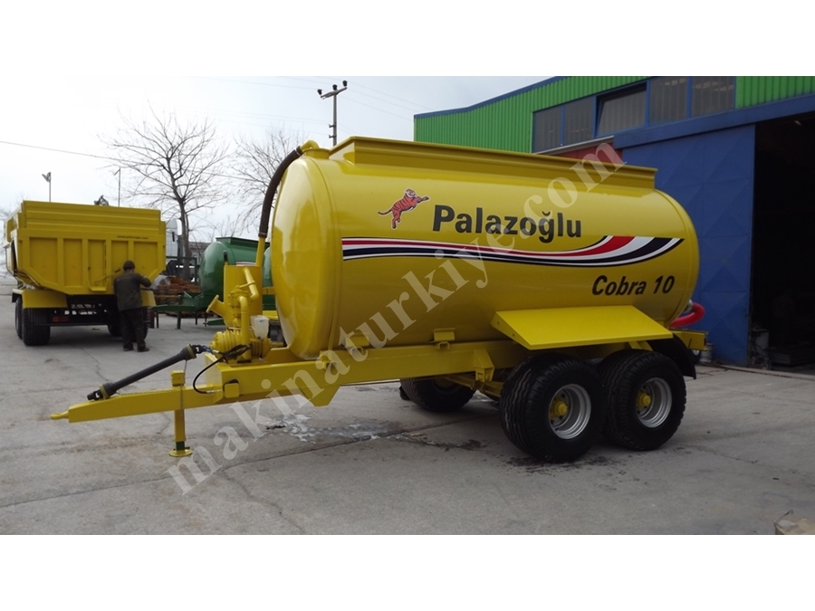 Tandem Dingil Sıvı Gübre Tankeri 10 Ton - Palazoğlu