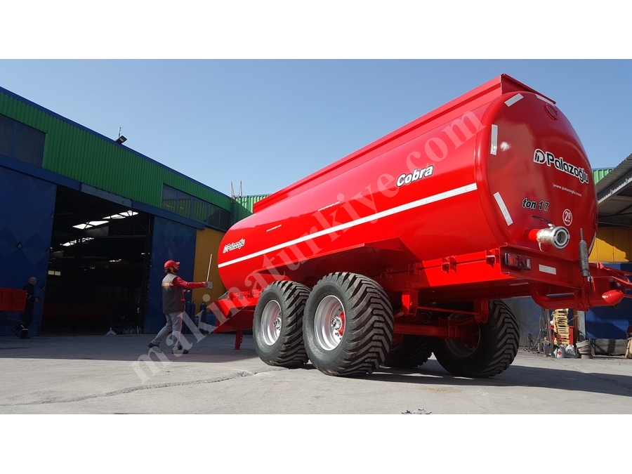 Tandem Dingil Sıvı Gübre Tankeri 18 Ton - Palazoğlu