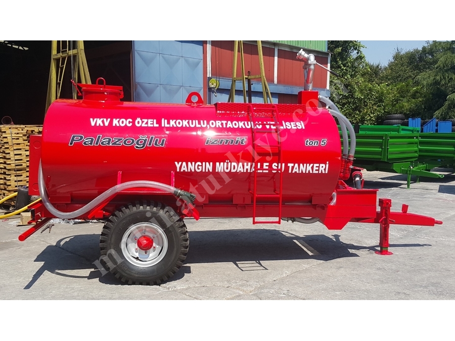 Tek Dingil İtfaiye Tankeri 5 Ton - Palazoğlu