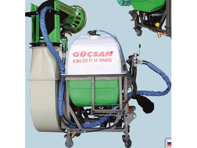 600 Litre Asılır Tip Döner Başlı Turbo Atomizör  - 1