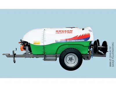 2000 Liter Pull-Type Garden Sprayer