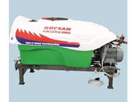 2000 Litre Fixed Trolley Greenhouse Sprayer - 0