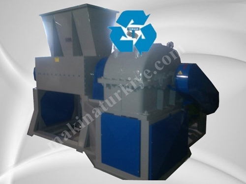 120X96 Cm Double Shaft And Single Transmission Shredder Plastic Crusher