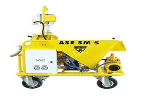 ASE SM 5 PREMİUM 25 Litre/Dakika Alçı Sıva Makinası 