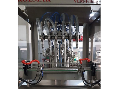6 Nozzles Automatic Liquid Filling Machine - 0