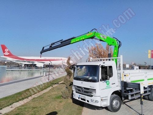 Araç Üstü Katlanır Mobil Vinç 4 Ton