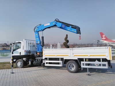 Araç Üstü Katlanır Mobil Vinç 5 Ton - 3