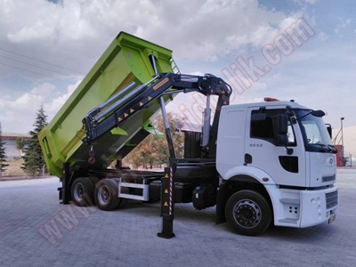 Araç Üstü Katlanır Mobil Vinç 8 Ton - Mikron Hidrolik - 0