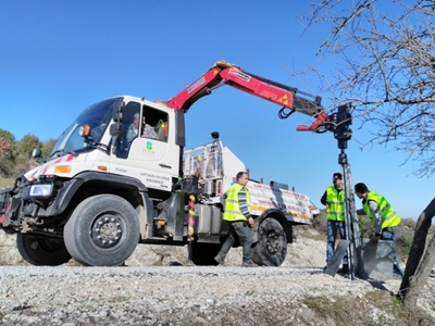 Levha Direği Çakma Vinci 3 Ton - 1