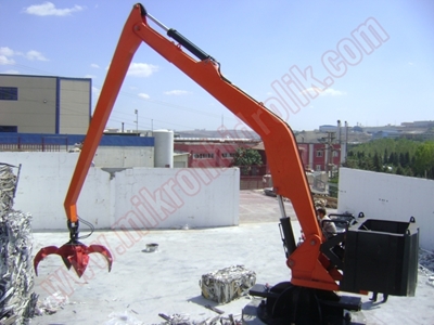 Elektrikli Hurda Vinci 12 Metre - Mikron Hidrolik - 0