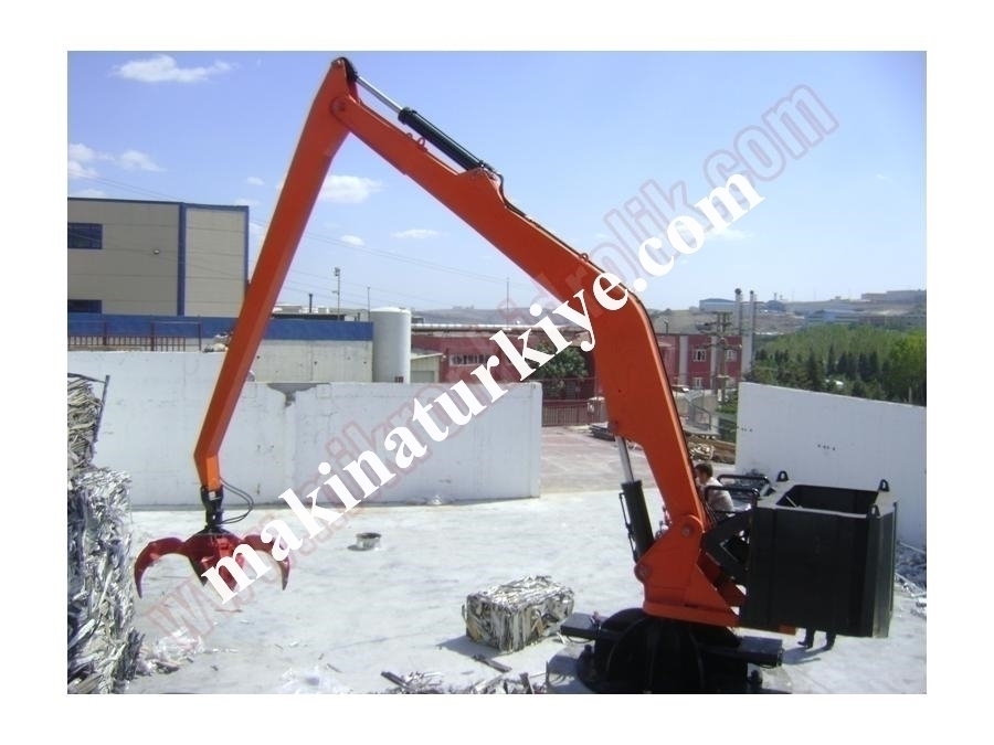 Elektrikli Hurda Vinci 12 Metre - Mikron Hidrolik
