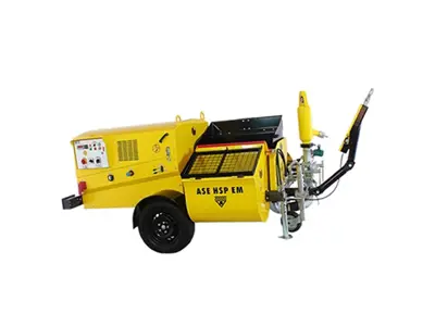 Ase Hsp 10-150 Liters/Minute Diesel Piston Plaster and Screed Pump