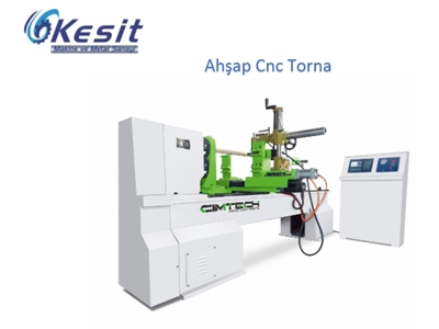 Ahşap Cnc Torna Makinası 320x1500 mm