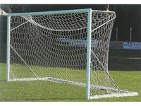 Футбольная сетка гексагональной формы белого цвета Арт. 131.5 (размер 6.50x2.50 метра) - 1