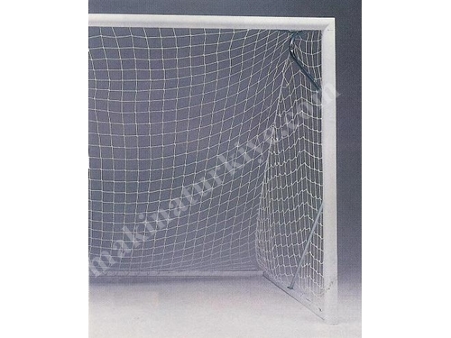 5X2 Meter White Color Square Pattern Mini Soccer Goal Net