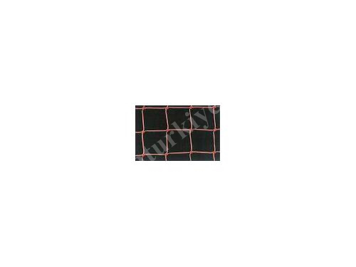 Filet de mini but de football carré motif (jaune-rouge) 3x2 m