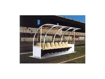 8 Meter 16 Person Technical Staff and Spare Player Bench