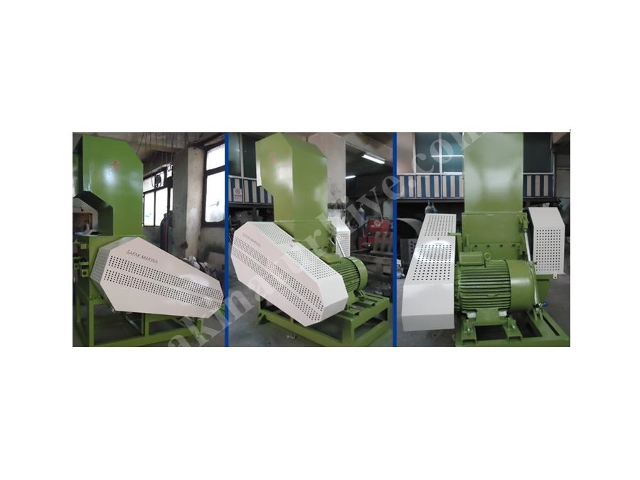 Plastik Kırma Makinası 800 Mm