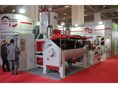 KM HC500 Yatay Tip 500 Kg Pvc Mikser Makinası 