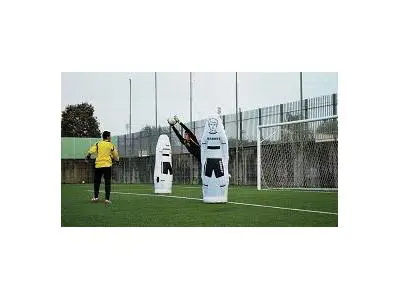 Надувной футбольный тренировочный манекен высотой 175 см
