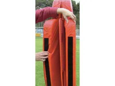 1.80 cm seitlich zu öffnender Fußballtrainingspuppenbezug