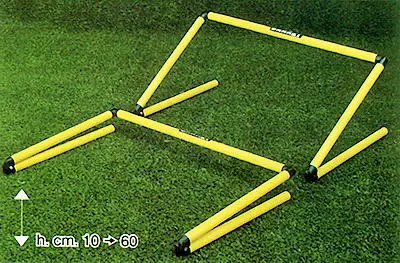 10-60 Cm PVC Foldable Training Hurdle