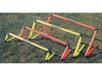 12-60 cm Fluorescent Colored Foldable Training Hurdle - 1