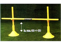 Barrière d'entraînement graduée de 30-60 cm de hauteur - 0