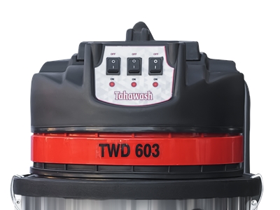 Sanayi Tipi 60 Litre 3 Motorlu 3x1200 W Islak Kuru Süpürge  - 2