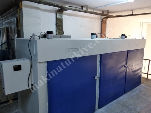 75x75 cm Rubber Drying and Baking Oven
