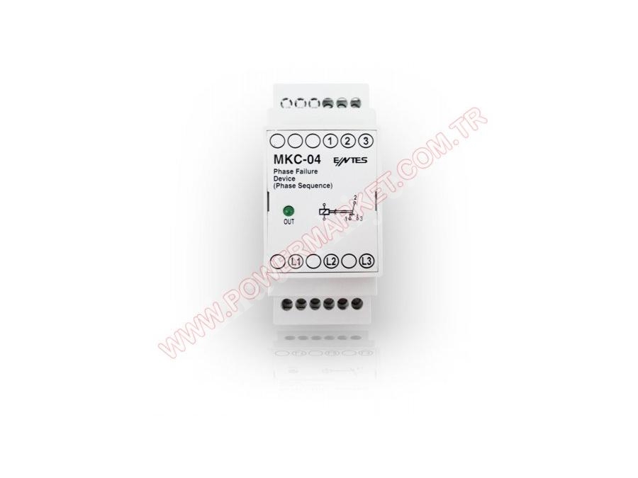 MKC 04 (380V 3P 8A) Sıva Makinası Faz Koruma Rölesi 