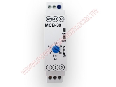 MCB 30 (24V 3P 8A) Alçı Sıva Makinası Zaman Saati  - 0