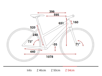 Tur Ve Trekking Bisikleti (Siyah) Z 54 Cm - Cube Cross Sl - 5