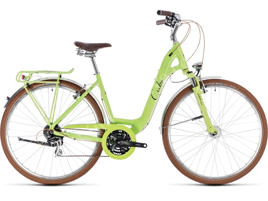 Şehir Bisikleti (Yeşil, Siyah) Ee 45 Cm - Cube Elly Ride