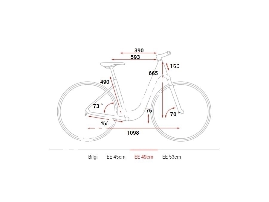 Şehir Bisikleti (Yeşil, Siyah) Ee 49 Cm - Cube Elly Ride