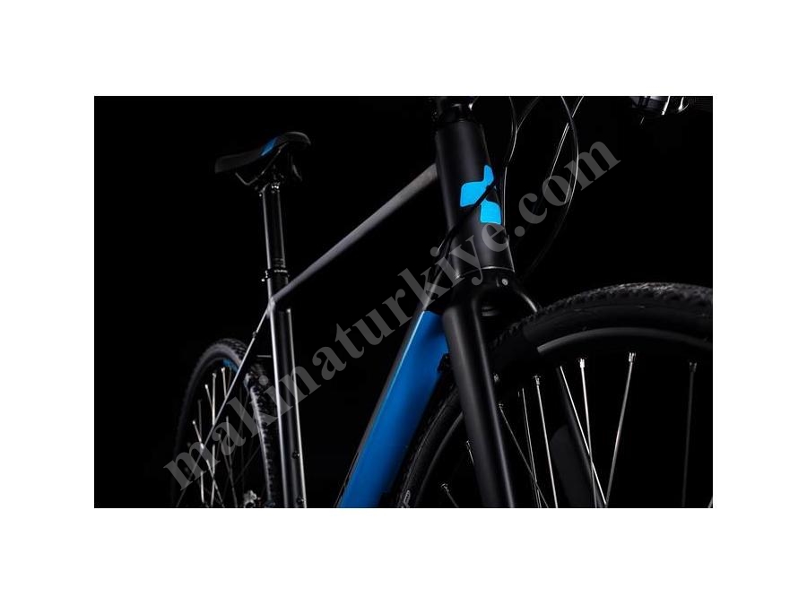 Şehir Fitness Bisikleti (Siyah, Mavi) 50 Cm - Cube SL ROAD 50