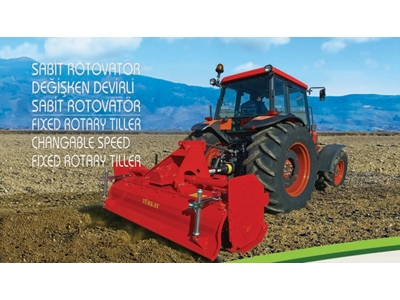 48 Bıçaklı 2100 mm Değişken Devirli Şanzımanlı Rotovatör - 1