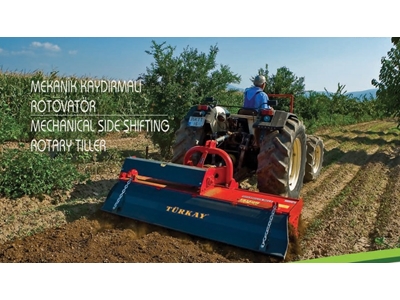 T-MKR 1400 30 Bıçaklı 1260 mm Mekanik Kaydırmalı Rotovatör - 2