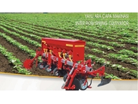 3-Row Spring Tine Cultivator with Roller - 1