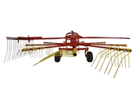 Machine de ramassage d'herbe à rotor à 11 bras de 420 cm de large - 3