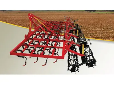 54 Legged 550 Cm Super Spring Cultivator with Roller