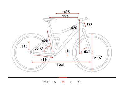 Tam Süspansiyon Dağ Bisikleti (Siyah, Turuncu) M Model 27 İnç - Cube Two15 Sl - 4