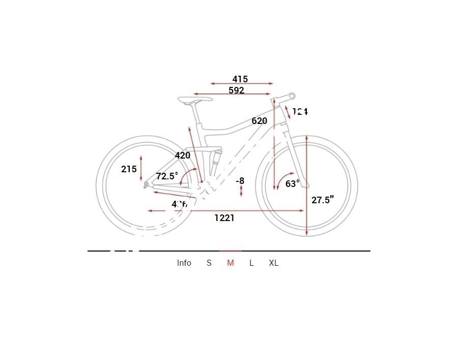 Tam Süspansiyon Dağ Bisikleti (Siyah, Turuncu) M Model 27 İnç - Cube Two15 Sl